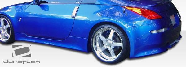 Nissan 350Z Duraflex V-Speed Side Skirts Rocker Panels - 2 Piece - 105647 thumbnail 6