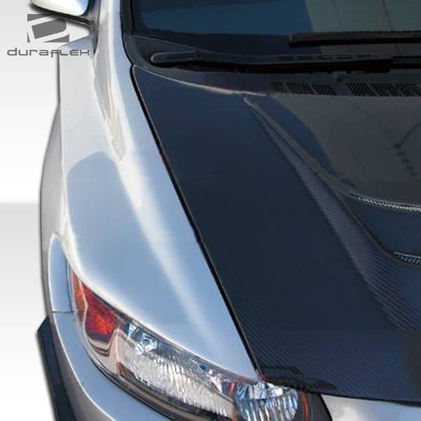 Honda Civic 2DR Duraflex GT500 Wide Body Front Fenders - 2 Piece - 105248 thumbnail 4