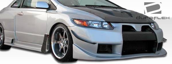 Honda Civic 2DR Duraflex GT500 Wide Body Front Fenders - 2 Piece - 105248 thumbnail 5