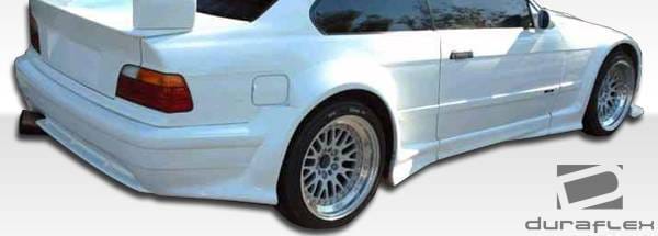 BMW 3 Series 2DR Duraflex GT500 Wide Body Front Fenders - 2 Piece - 105338 thumbnail 5