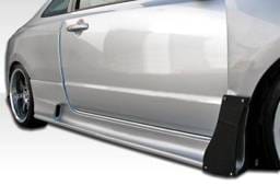 Honda Civic 2DR Duraflex GT500 Wide Body Side Skirts Rocker Panels - 2 Piece - 105689