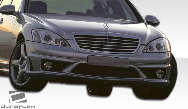Mercedes-Benz S Class Duraflex S65 Look Front Bumper Cover - 1 Piece - 107201 thumbnail 4