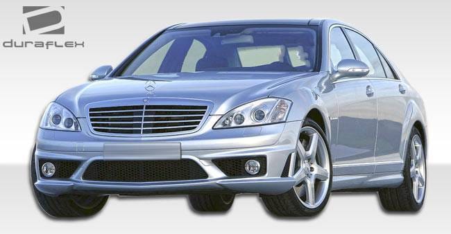 Mercedes-Benz S Class Duraflex S65 Look Front Bumper Cover - 1 Piece - 107201 thumbnail 7