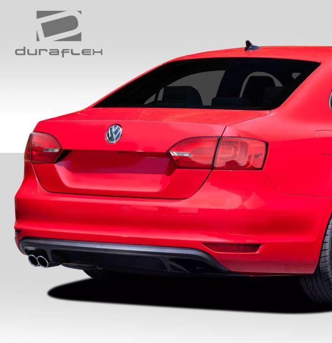 Volkswagen Jetta Duraflex GLI Look Rear Bumper Cover - 1 Piece - 109317 thumbnail 2