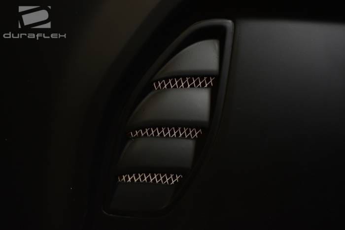 Jeep Wrangler Duraflex Power Dome Hood - 1 Piece - 109692 thumbnail 5