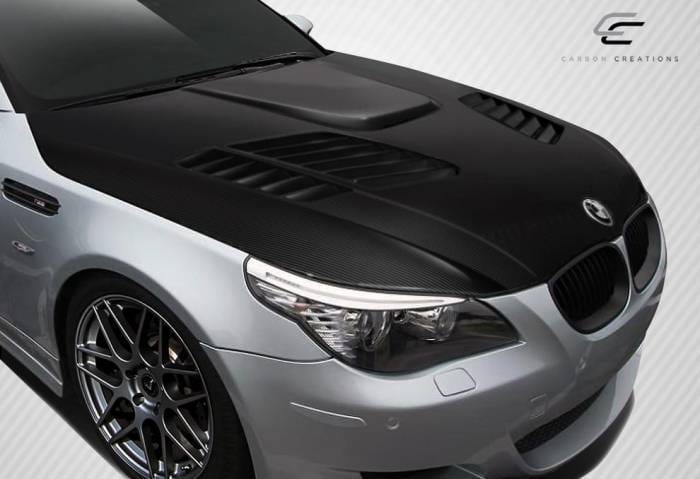 BMW 5 Series Carbon Creations GT-R Look Hood - 1 Piece - 112332 thumbnail 2
