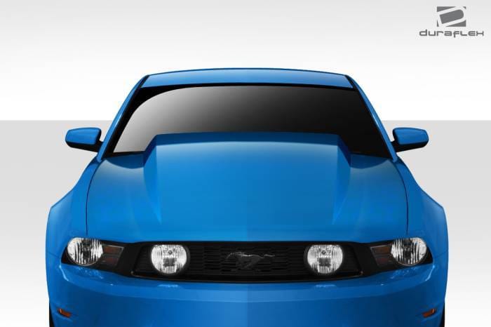 Ford Mustang Duraflex 4 Inch Cowl Hood - 1 Piece - 112401 thumbnail 2