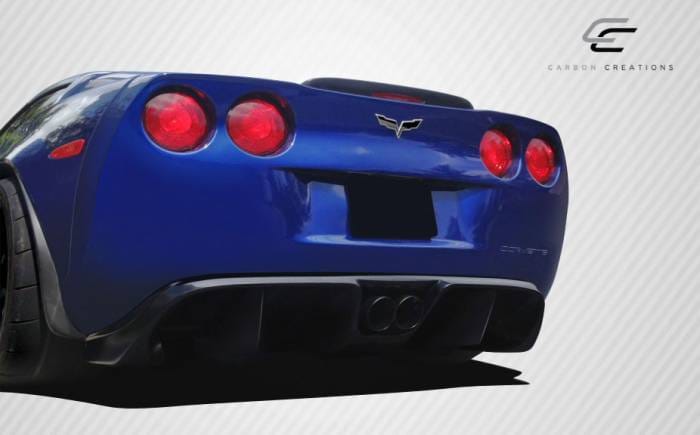 Chevrolet Corvette Carbon Creations GT Racing Rear Diffuser - 5 Piece - 109922 thumbnail 2