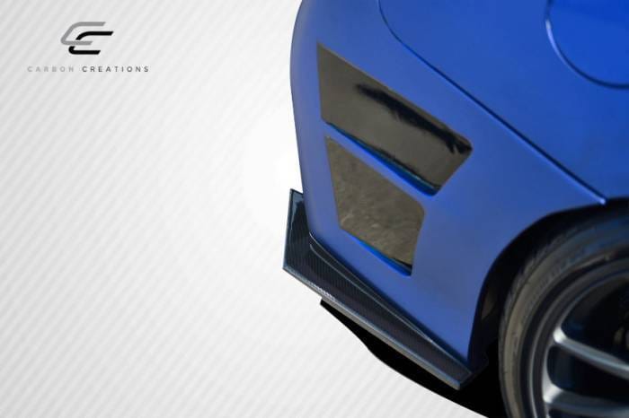 Subaru WRX Carbon Creations NBR Concept Rear Splitters - 2 Piece - 109934 thumbnail 2