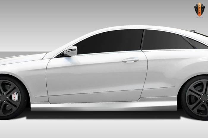 Mercedes E Class 2DR Eros Version 3 Duraflex Side Skirts Body Kit 112263 thumbnail 2