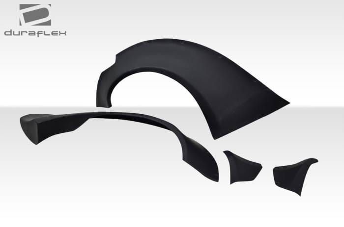 BMW 3 Series Duraflex Circuit Wide Body Rear Fender Flares - 4 Piece - 112600 thumbnail 3