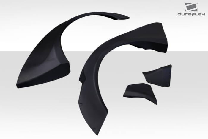 BMW 3 Series Duraflex Circuit Wide Body Rear Fender Flares - 4 Piece - 112600 thumbnail 8