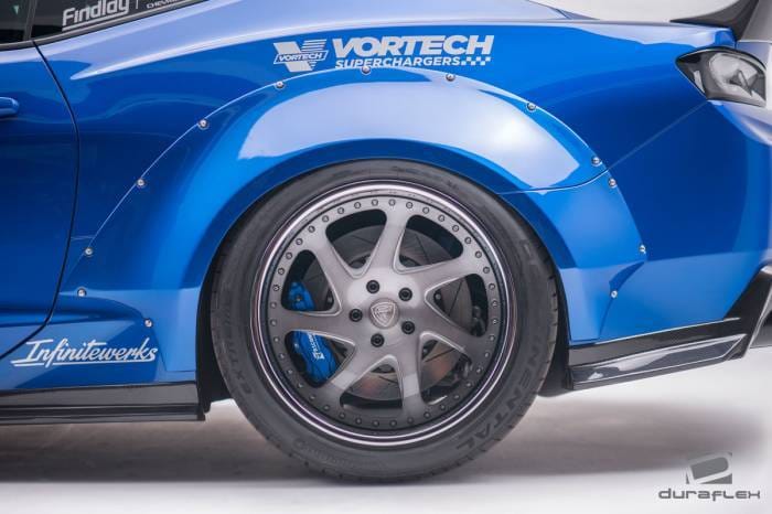 Chevrolet Camaro Grid Duraflex Rear Fender Flares 113017 thumbnail 2