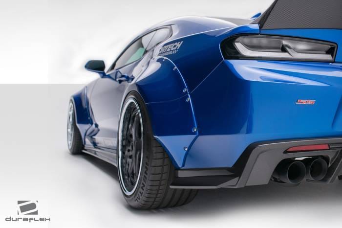 Chevrolet Camaro Grid Duraflex Rear Fender Flares 113017 thumbnail 3