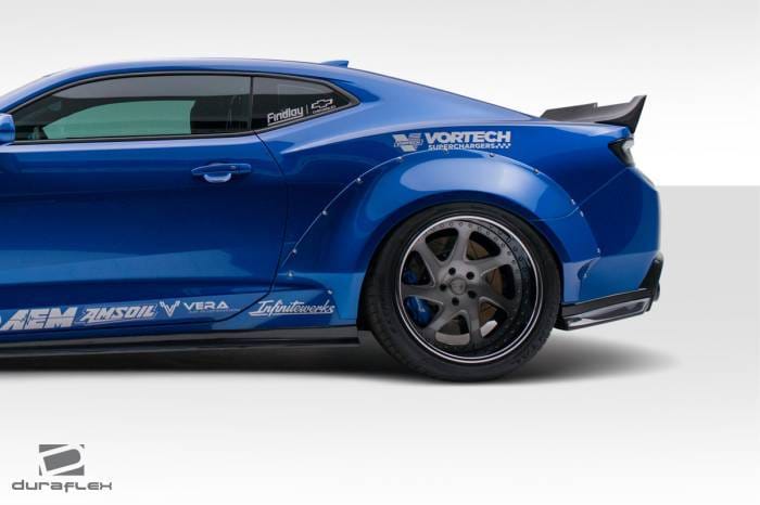 Chevrolet Camaro Grid Duraflex Rear Fender Flares 113017 thumbnail 4