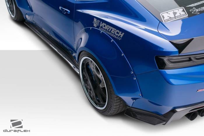 Chevrolet Camaro Grid Duraflex Rear Fender Flares 113017 thumbnail 5