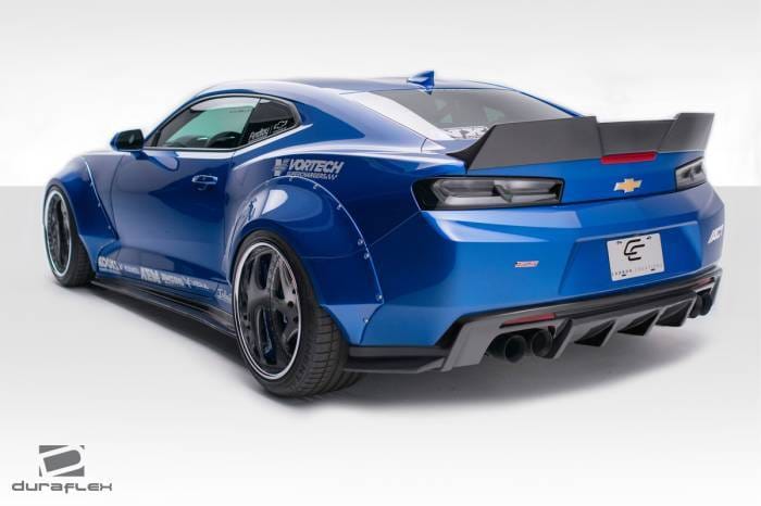 Chevrolet Camaro Grid Duraflex Rear Fender Flares 113017 thumbnail 6