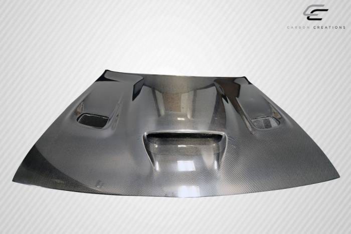 Dodge Challenger Carbon Creations Hellcat Look Hood - 1 Piece - 112475 thumbnail 5