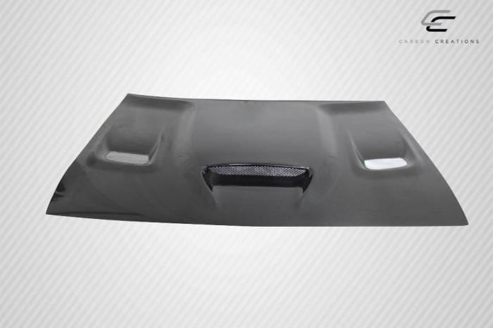Dodge Challenger Carbon Creations Hellcat Look Hood - 1 Piece - 112475 thumbnail 9