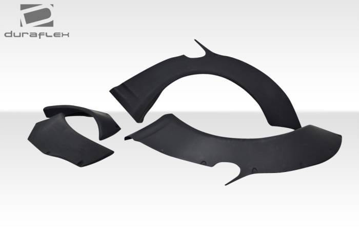 BMW 3 Series Duraflex Circuit Wide Body Front Fender Flares - 4 Piece - 112599 thumbnail 3