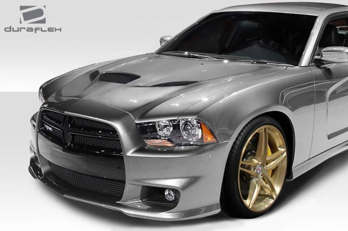 Dodge Charger Hellcat Look Duraflex Body Kit- Hood 113200 thumbnail 2