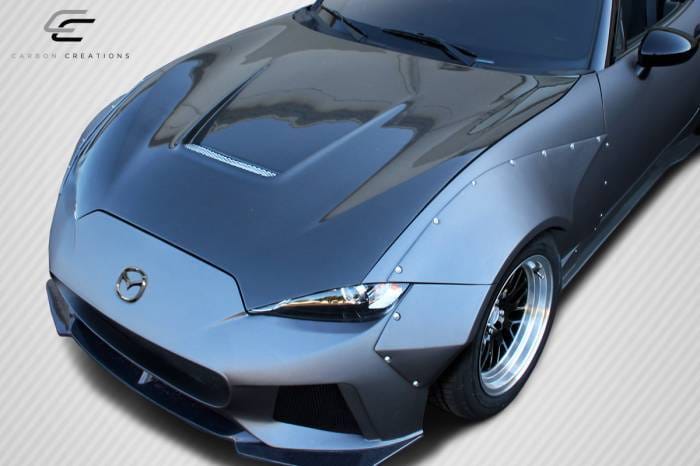 Mazda Miata Circuit Carbon Creations Body Kit- Hood 113047 thumbnail 2