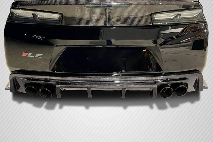 Chevrolet Camaro Grid Carbon Creations Rear Bumper Lip Body Kit 113050 thumbnail 4