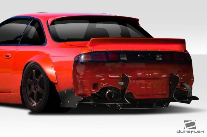 Nissan 240SX RBS V2 Duraflex Wide Rear Bumper Lip Body Kit 113849 thumbnail 2