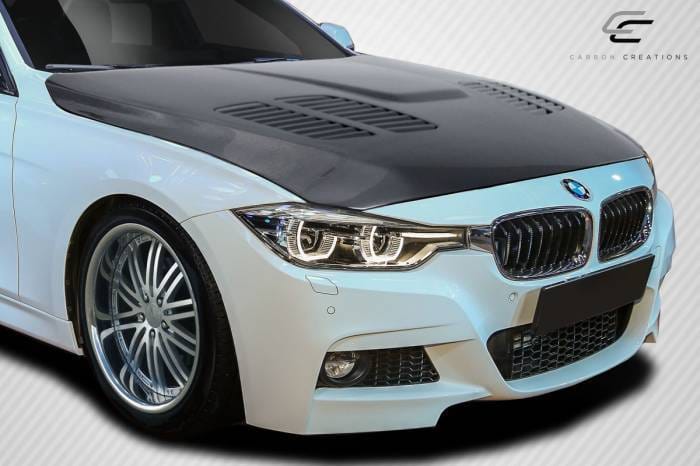 BMW 3 Series GTR Carbon Fiber Creations Body Kit- Hood 114205 thumbnail 2