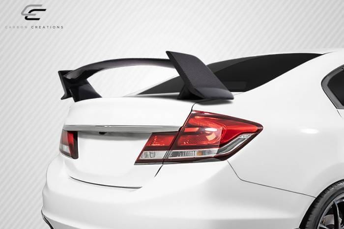 Honda Civic 4DR Type R Style Carbon Fiber Body Kit-Wing/Spoiler 115045 thumbnail 3