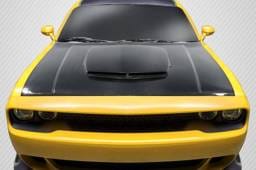 Dodge Challenger TA Look Carbon Fiber Creations Body Kit- Hood 115127