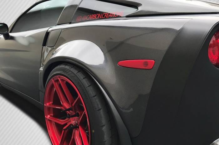 Chevrolet Corvette ZR2 Carbon Fiber Body Kit- Rear Fenders 115501 thumbnail 2