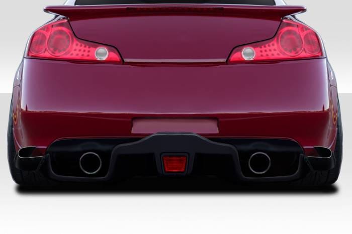 Nissan 350Z 2DR F1 Duraflex Rear Bumper Diffuser Lip Body Kit 116471 thumbnail 2