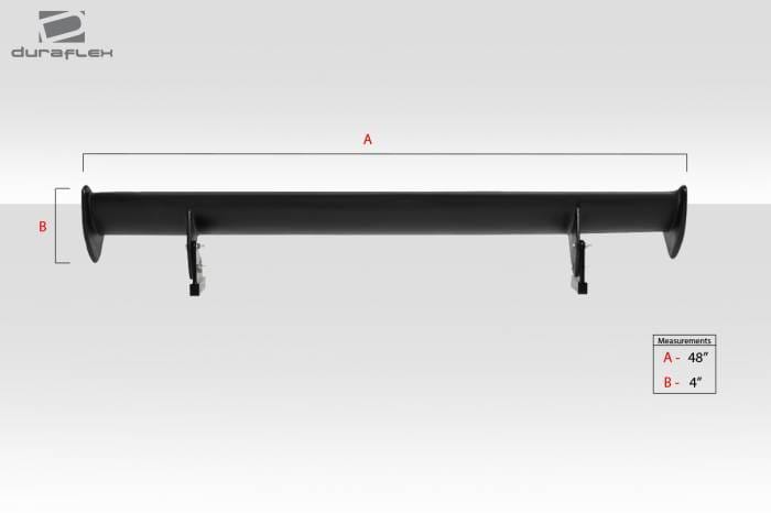 BMW Universal GT4 Duraflex Body Kit-Wing/Spoiler 116574 thumbnail 2