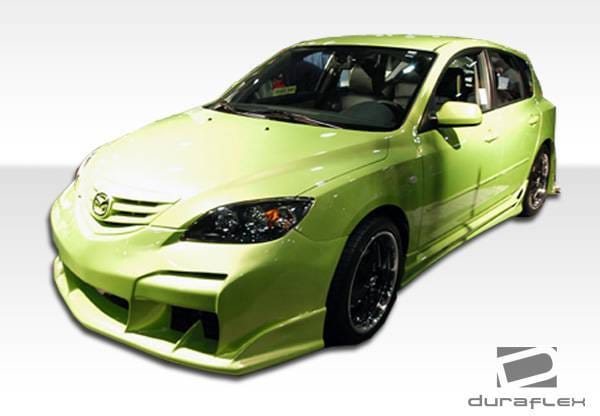 Mazda 3 4DR HB Duraflex Raven Body Kit - 4 Piece - 110607 thumbnail 2