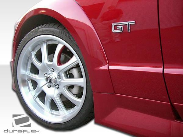 Ford Mustang Duraflex GT500 Wide Body Fender Flares - 4 Piece - 104913 thumbnail 2