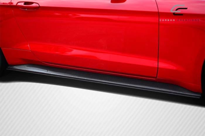 Ford Mustang Carbon Creations GT Concept Side Skirt Rocker Panels - 2 Piece - 112249 thumbnail 3