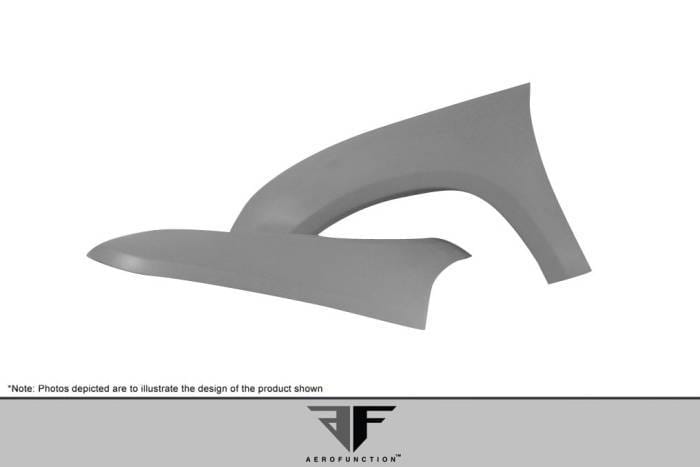 Lexus LX AF-1 Aero Function (GFK) Wide Body Kit- Front Fenders 112294 thumbnail 8
