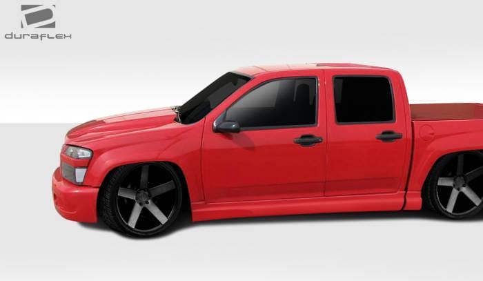 GMC Canyon Duraflex BT-1 Side Skirt Rocker Panels - 4 Piece - 112336 thumbnail 2