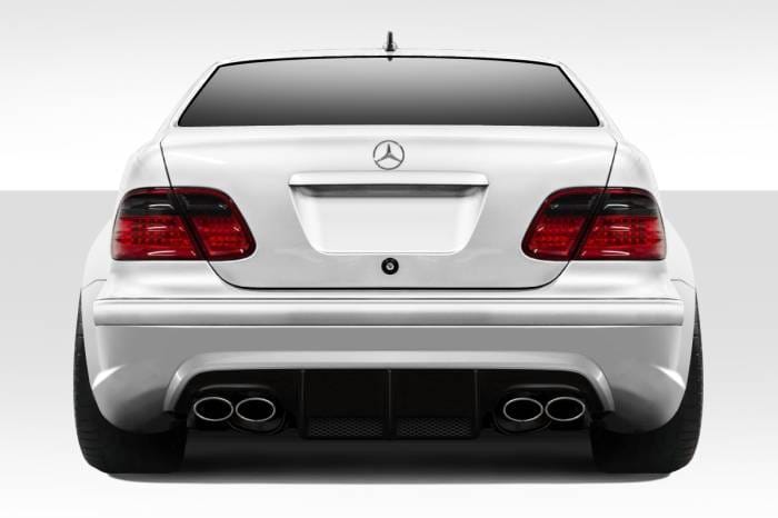 Mercedes-Benz CLK Duraflex Black Series Look Wide Body Rear Bumper Cover - 1 Piece - 112558