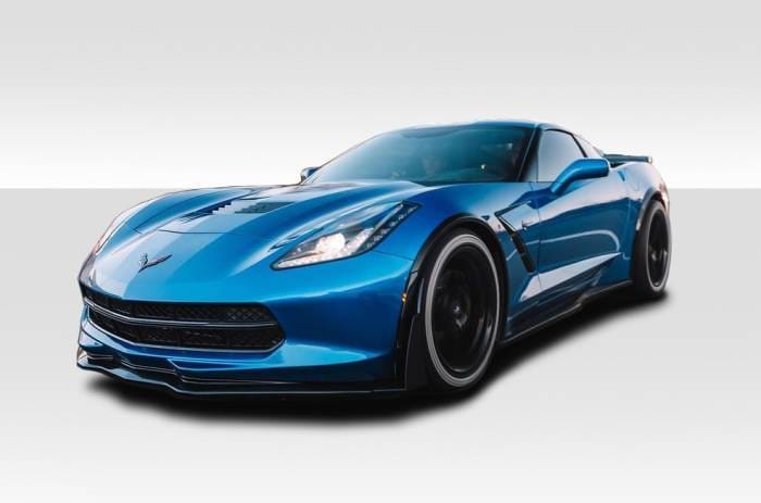 Chevrolet Corvette Duraflex ZR-C Fender Flares - 4 Piece - 112397