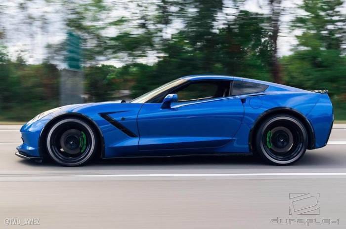 Chevrolet Corvette Duraflex ZR-C Fender Flares - 4 Piece - 112397 thumbnail 3