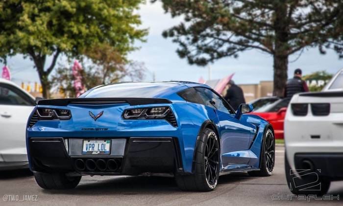 Chevrolet Corvette Duraflex ZR-C Fender Flares - 4 Piece - 112397 thumbnail 4