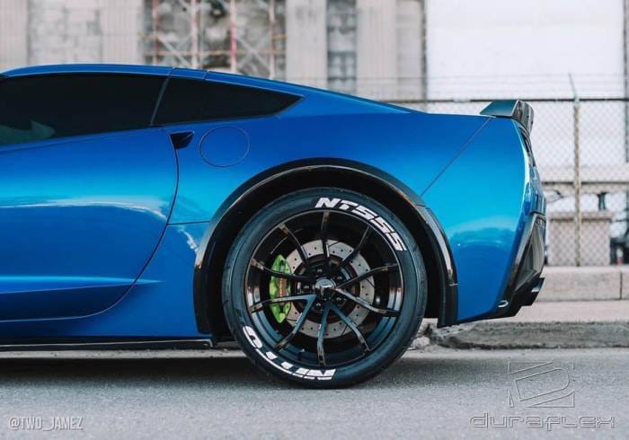 Chevrolet Corvette Duraflex ZR-C Fender Flares - 4 Piece - 112397 thumbnail 5