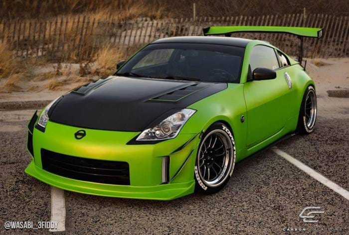 Nissan 350Z TS-3 DriTech Carbon Fiber Body Kit- Hood 112958 thumbnail 4