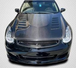 Infiniti G Coupe O Design DriTech Carbon Fiber Body Kit- Hood 112968