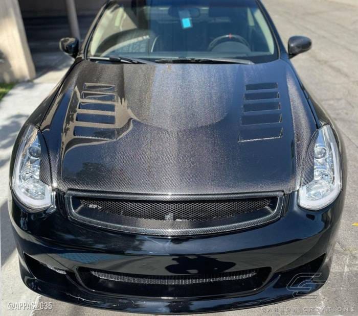 Infiniti G Coupe O Design DriTech Carbon Fiber Body Kit- Hood 112968 thumbnail 2