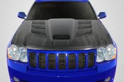 Jeep Grand Cherokee Viper Look DriTech Carbon Fiber Body Kit- Hood 113117