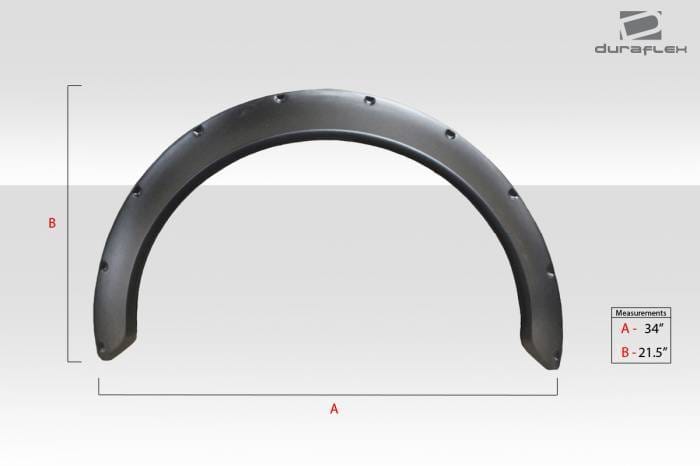 Universal Universal \Universal Duraflex Fender Flares 112766 thumbnail 5