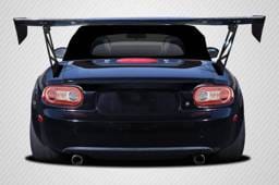 62" Universal VRX V1 Tall 9pcs DriTech Carbon Fiber Body Kit-Wing/Spoiler 113253